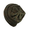 C.C Trendy - Gorro de punto trenzado grueso y suave