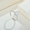 Aprila Women Ring 925 Sterling Silver 5.5 * 5.5mm Heart