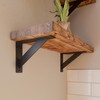 HEVVA ELBE Heavy Duty Support 20/25/30/35/40/45 cm | Washbasin Bracket,