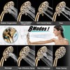 Cobbe 8 Functions Shower Head with handheld, High Pressure Shower