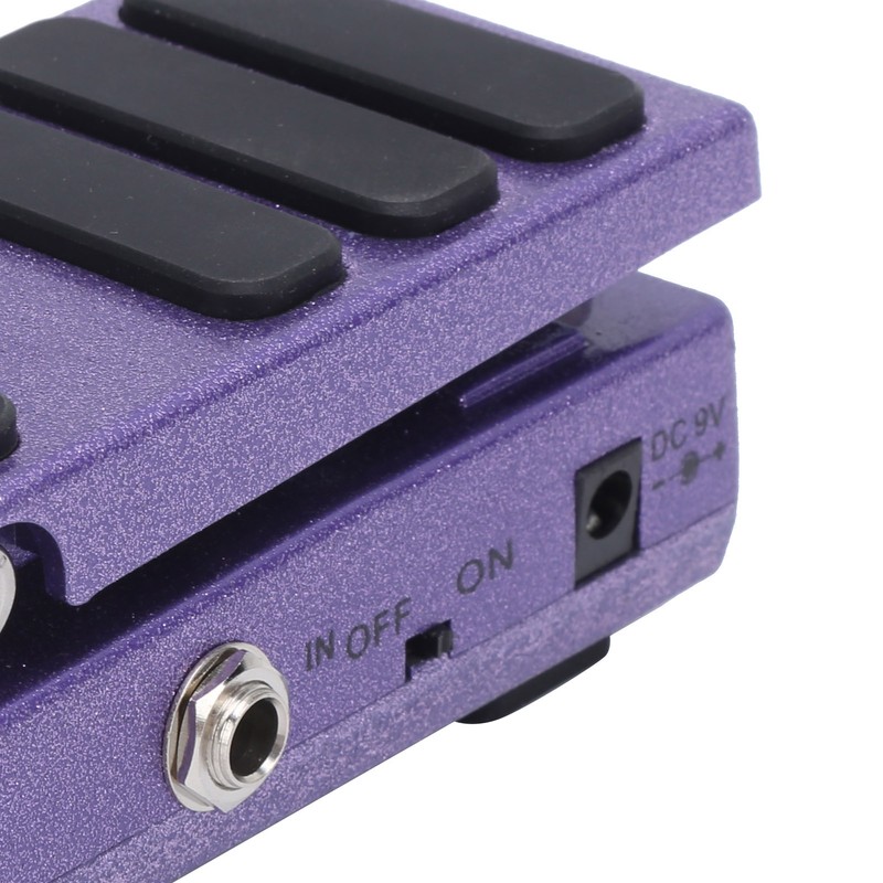 Guitar Effect Pedal Bass Wah Vol 2 in 1 Portable