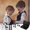 Mepase 7 Pcs Ring Wedding Bearer Security Set Include Ring