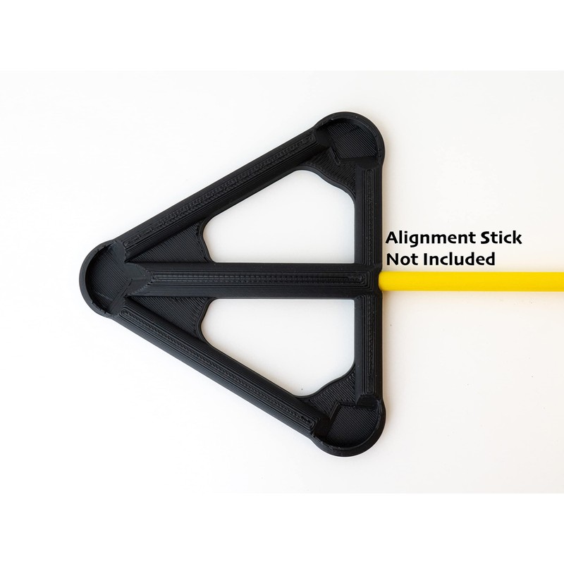 Compact Alignment Stand for Garmin Approach R10, Black