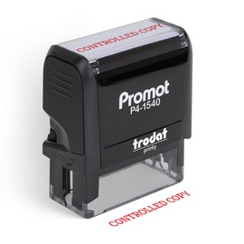 Promot Controlled Copy - Self Inking Rubber Stamp - Ink Stamps