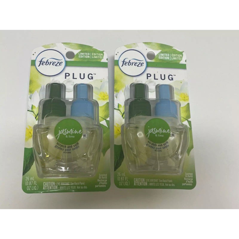Febreze 2 Count - Febreze Plug In Jasmine and Lime