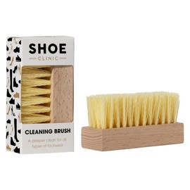 Shoe Clinic Soft Bristle Brush – Cleaning Brush – Hand Brush – Deep Cleans and Easily Lifts Dirt from All Types of Footwear