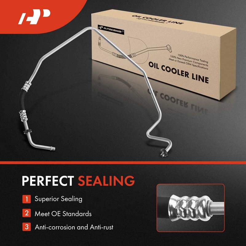 A-Premium Inlet and Outlet Automatic Transmission Oil Cooler Line Hose