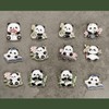 12 Pack Fridge Magnets Panda Refrigerator Office Magnets for Calendars