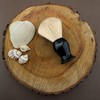 Haryali London Elegant Badger Hair Shaving Brush, Straight Razor, Shaving
