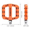 ROCKBROS MTB Pedals Bike Quick Release Pedals Lightweight Nylon Composite