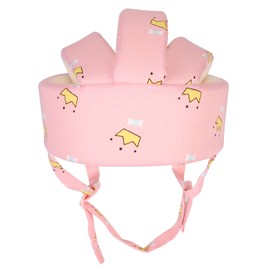 Baby Protective Cap Safety Helmet Toddler Infant Anti-Fall Anti-Collision Head Protection Hat Adjustable Head Guard with Chin Strap Breathable Baby Crawling Walking Helmet for 8-36 Months Boys Girls