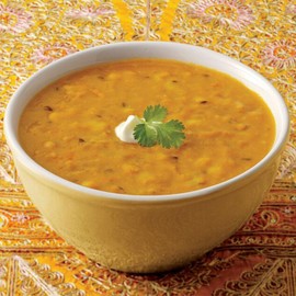 Amy's Soup, Vegan Golden Lentil Soup, Gluten Free Indian Dal, Made With Organic Red Lentils and Yellow Split Peas, Canned Soup, 14.4 Oz (12 Pack)