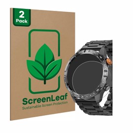ScreenLeaf (Pack of 2 protective films for Swgota AK57 1.43 inch [sustainable screen protector, film, transparent, scratch-resistant]