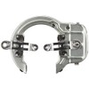 Bridgestone CLK-PL A515712DGC Bicycle Key Push Lock Ring Lock Gray