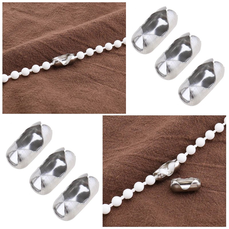 EMSea 40Pcs Ball Chain Cord Connectors Fit for Ball Chains