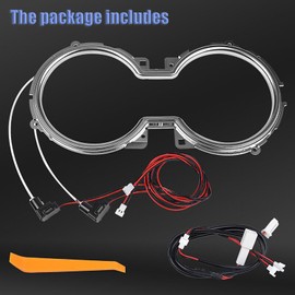 JESYMBX For Toyota Camry 2018-2021 Water Cup Holder Ambient Light Storage Box Frame Decoration Lamp