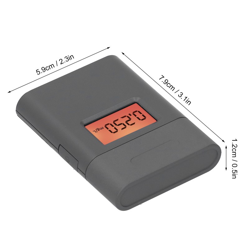 Alcohol Tester Portable Breathalyzer Analyzer High Accuracy Alcohol Breath Detector