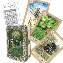 Fairy Tale Lenormand Renolman Fairy Tale Lenormand Lunolman Card Divination, Japanese Instruction Manual Included (English Language Not Guaranteed)