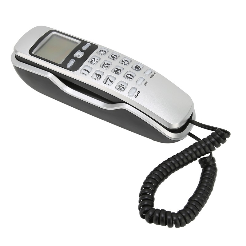 KXT888CID Landline Wall Phones Corded Landline Telephone with LCD Display