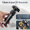 Electric Shaver for Men, 3-in-1 Rechargeable Razor and Trimmer