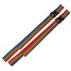 Webbing Strap with Quick Release Buckle, Pack of 2 (Rainbow,