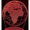 True Face 3D Optical Illusion Night Light, Touch LED Table