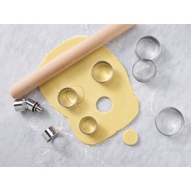 Paderno 47316 Ring Dough Cutter in Stainless Steel Diametro 10 cm