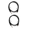 2pcs 5.9ft Tattoo Clip Cords RAC Interface Professional Copper Silicone