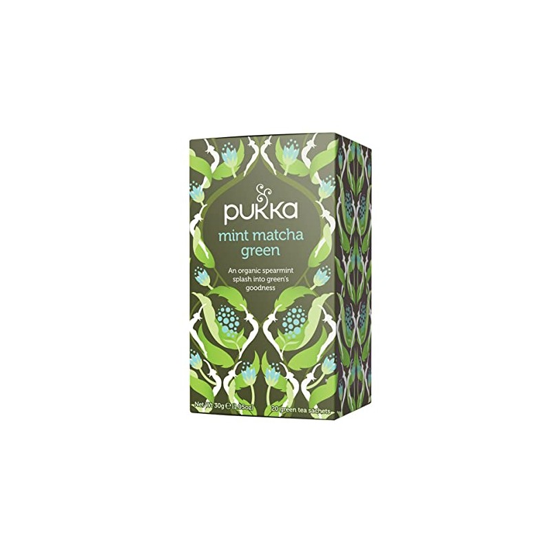 Pukka Tea Mint Matcha Green Tea Bag, 20x30g