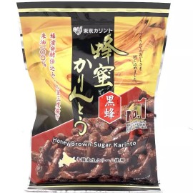 Tokyo Karinto Hachimitsu Honey Brown Sugar Wheat Cracker 3.17oz/(90g)蜂蜜