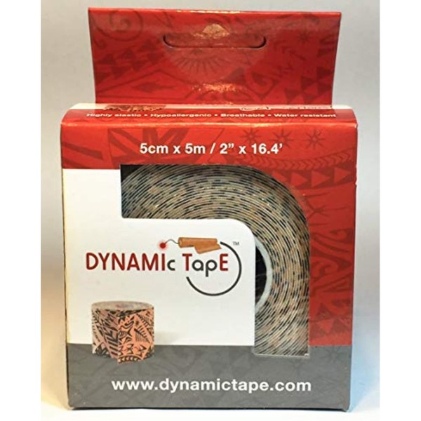 Dynamic Tape 38138 Tape, 5cm X 5m, Black Tattoo, Single Roll