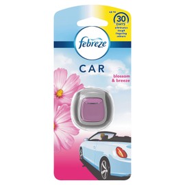 Febreze Car Air Freshener, Car Clip with Fragrance Blossom and Breeze To Remove Odours In The Car, 1 Unit, 2 ml