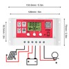 Solar Charge Controller PWM Lithium Battery Photovoltaic Charge Regulator LCD