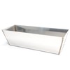 Toolty Plasterers Mud Pan Stainless Steel - 260mm - 10"