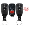 2X New Replacement Remote Shell / CASE Compatible with &
