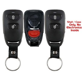 2X New Replacement Remote Shell / CASE Compatible with & fit for Select KIA Hyundai (Check Photos) - TQ8-RKE-4F14-H-03 - (No Electronics or Chip Inside)