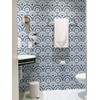 COLAMO Luxury 10PCS Glossy Blue Peel and Stick Tile,Self Stick