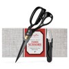 Ergonomic Heavy Duty Fabric Scissors – 9 Inch Carbon Steel