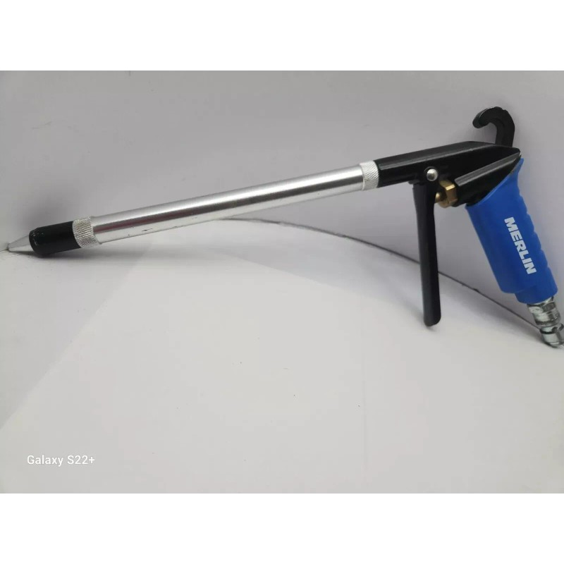 merlin Pneumatic High Flow Blow Gun Kit With 3 Nozzle
