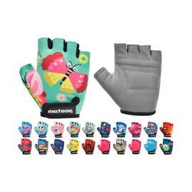 Kid Cycling Gloves With Short Half Fingers Fastened Children Kid Child Bike Safety Accessories Hand Protect