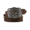 Cody James Boys' Floral Tooled Belt - BLT703-20 22