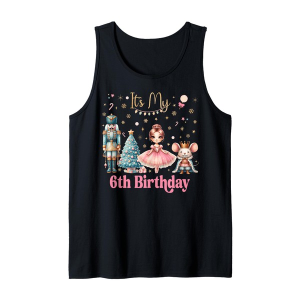 Nutcracker Birthday Girl Party Xmas Costume Tank Top