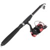 Telescopic Fishing Rod and Reel Combo Kit with Lure Outdoor