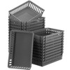 Boao 48 Pieces Plastic Baskets for Organizing 10.24 x 6.5