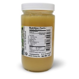 Goshen Amish Country Honey Extremely Raw MILK THISTLE Honey 100% Natural Domestic Honey with Health Benefits Unfiltered Unprocessed | OU Kosher Certified | 454 G Glass Jar
