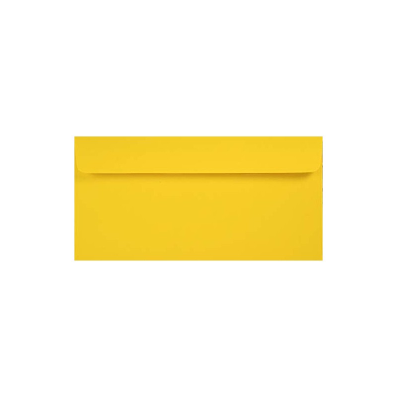 Netuno 100 Yellow DIN Long Envelopes 110 x 220 mm