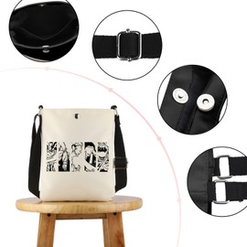 VAMSII Anime Inspired Crossbody Bag JK Anime Lover Fans & Merchandise (Five JK MB)