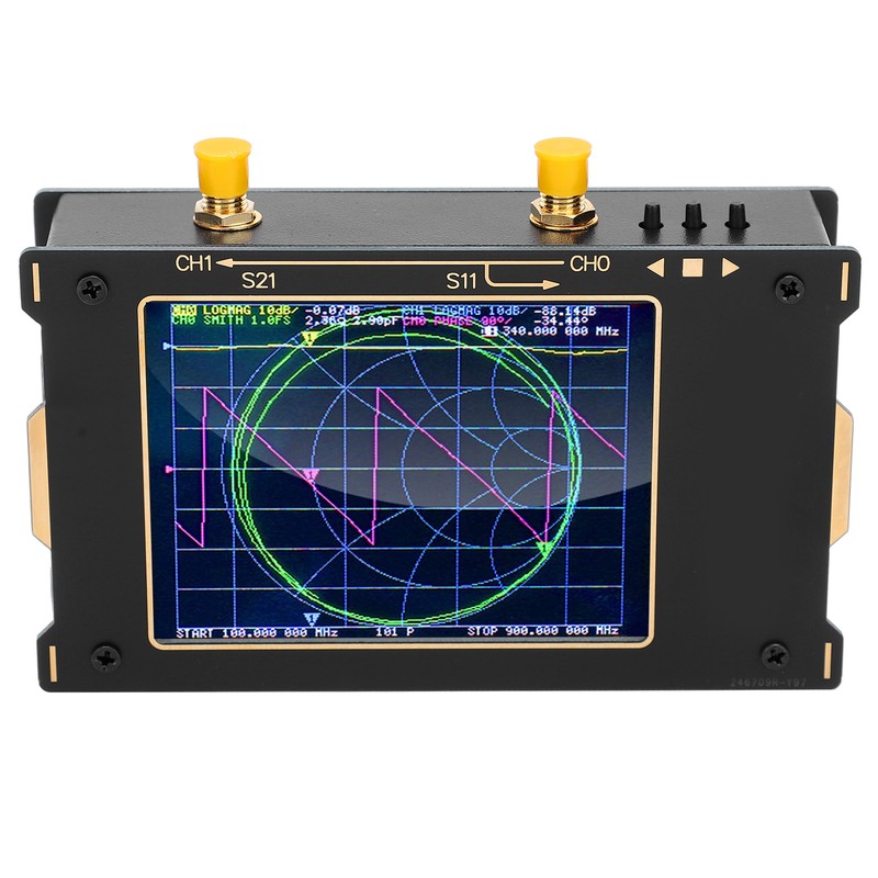 NanoVNA V2 50kHz‑3GHz Vector Network Analyzer Aluminum Alloy Antenna Analyzer