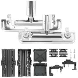 WDT730PAHZ0 Upper Rack fit for Whirlpool,Upgraded W10712395 Top Rack Adjuster fit for Whirlpool W10350375 WDT750SAHZ0 Upper Rack,fit for Whirlpool WDTA50S WDT730 fit for Ken.more 665 prime&swift
