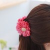 Flower Fabrics Hair Claw Clip (D05) (Light Pink) (D05)